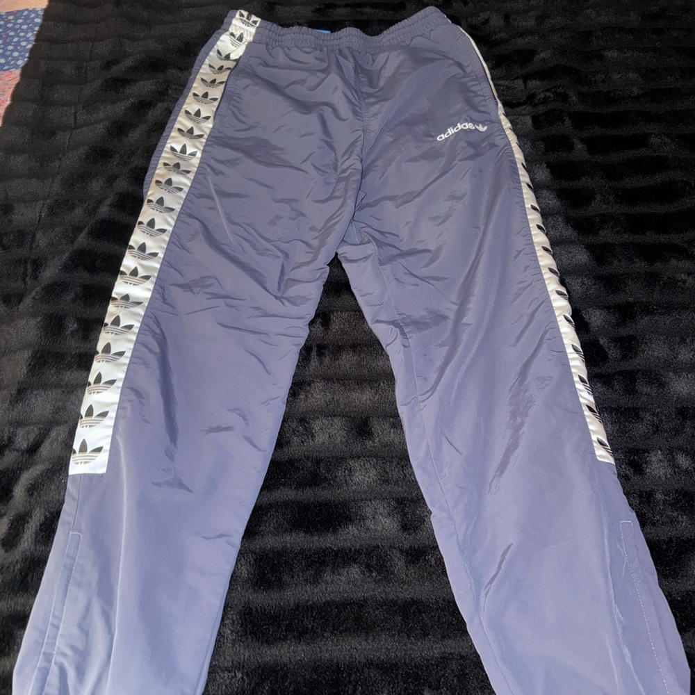 Adidas Blue Athletic Track Pants